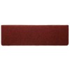 10 db öntapadós lépcsőszőnyeg 65 x 21 x 4 cm bordói téglalap alakú széllel