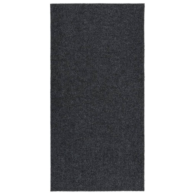 Antracitszürke koszfogó futószőnyeg 100 x 200 cm