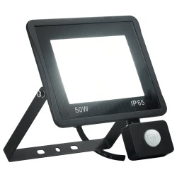 Hideg fehér fényű szenzoros led-reflektor 50 w