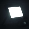 Hideg fehér fényű szenzoros led-reflektor 50 w