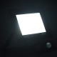 Hideg fehér fényű szenzoros led-reflektor 50 w