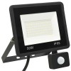 Hideg fehér fényű szenzoros led-reflektor 50 w