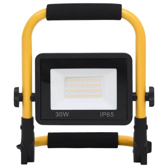 Meleg fehér fényű fogantyúval ellátott led-es reflektor 30 w
