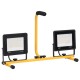 Meleg fehér fényű fogantyúval ellátott led-es reflektor 2x50 w