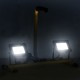 Hideg fehér fényű fogantyúval ellátott led-es reflektor 2x20 w