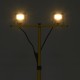 Meleg fehér fényű háromlábú led-es reflektor 2 x 10 w