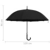 Fekete automatikus esernyő 120 cm