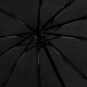 Fekete automatikusan összecsukható esernyő 104 cm