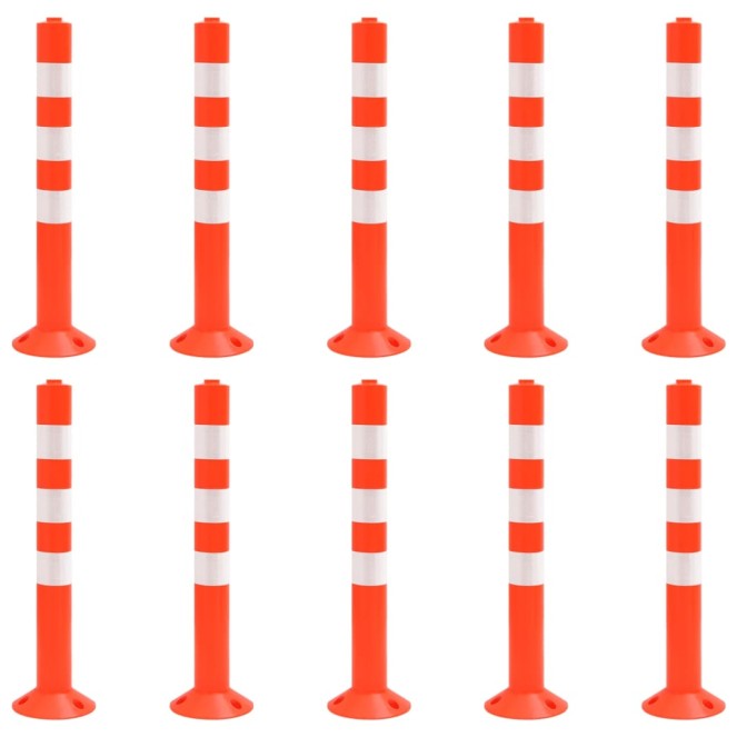 10 db pe forgalomterelő oszlop 75 cm 10 db pe forgalomterelő oszlop 75 cm