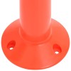 10 db polietilén forgalomterelő oszlop lánccal 75 cm