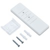 Szürke redőnyös, led-es, szélérzékelős napellenző 3,5x2,5 m