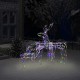 3 darabos rénszarvasos karácsonyi díszvilágítás 229 led-del
