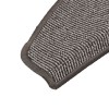 15 db szürke, félkör alakú, nagy lépcsőszőnyeg 65 x 21 x 4 cm