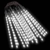 20 db 480 led-es hideg fehér bel-/kültéri meteor fényfüzér 30cm