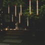 8 db 288 led-es színes bel-/kültéri meteor fényfüzér 50 cm