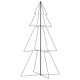 300 led-es beltéri/kültéri kúp alakú karácsonyfa 120 x 220 cm