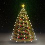 180 led-es hideg fehér karácsonyi fényháló 180 cm