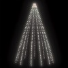 500 led-es hideg fehér bel- és kültéri fényfüzér 500 cm