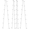 5 db 5x200 led-es színes bel-/kültéri napelemes fényfüzér