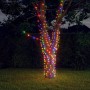 5 db 5x200 led-es színes bel-/kültéri napelemes fényfüzér