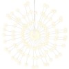 10 db karácsonyi meleg fehér tűzijátéklámpa 1400 led-del 20 cm