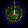 4 db kültéri karácsonyi többszínű tűzijátéklámpa 560 led 20 cm