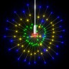 10 db karácsonyi többszínű tűzijátéklámpa 1400 led-del 20 cm
