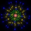 10 db karácsonyi többszínű tűzijátéklámpa 1400 led-del 20 cm
