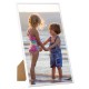 3 db fehér mdf asztali fényképkeret 13 x 18 cm