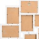 Fehér mdf fényképkeretszett 10 db 10 x 15 cm-es képhez Fehér mdf fényképkeretszett 10 db 10 x 15 cm-es képhez