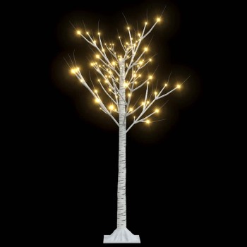 128 led-es bel-/kültéri meleg fehér fűzfa karácsonyfa 1,2 m