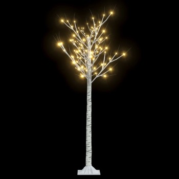 156 led-es bel-/kültéri meleg fehér fűzfa karácsonyfa 1,5 m