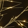 220 led-es bel-/kültéri meleg fehér fűzfa karácsonyfa 2,2 m