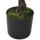 Zöld cserepes mű fenyőbonsai 60 cm