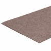 15 db öntapadós lépcsőszőnyeg 60 x 25 cm világosbarna téglalap alakú