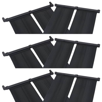 6 db napelemes medencefűtő panel 80 x 310 cm