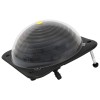 2 db hdpe és alumínium napelemes medencefűtő 75 x 75 x 36 cm