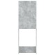 Betonszürke mosógépszekrény 64 x 25,5 x 190 cm