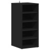 Vidax fekete forgácslap cipősszekrény 31,5 x 35 x 70 cm