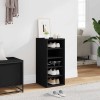Vidax fekete forgácslap cipősszekrény 31,5 x 35 x 70 cm