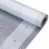 2 db fehér takaróponyva 260 g/m² 4 x 4 m