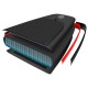 Fekete felfújható állószörfszett 360 x 81 x 10 cm
