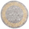 Szürke mosható szőnyeg φ 120 cm