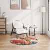 Többszínű foltvarrott mosható szőnyeg φ120 cm