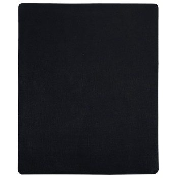 2 db fekete pamutdzsörzé gumis lepedő 180x200 cm