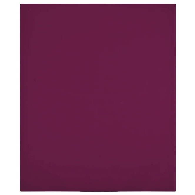 Bordó pamutdzsörzé gumis lepedő 180x200 cm Bordó pamutdzsörzé gumis lepedő 180x200 cm