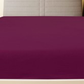 Bordó pamutdzsörzé gumis lepedő 180x200 cm Bordó pamutdzsörzé gumis lepedő 180x200 cm
