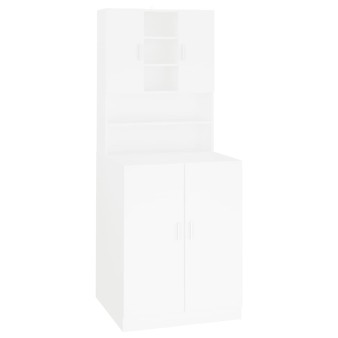 Fehér mosógépszekrény