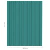 Tetőpanel 12 pcs zöld 60 x 45 cm horganyzott acél