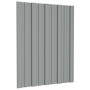 Tetőpanel 12 pcs szürke 60 x 45 cm horganyzott acél